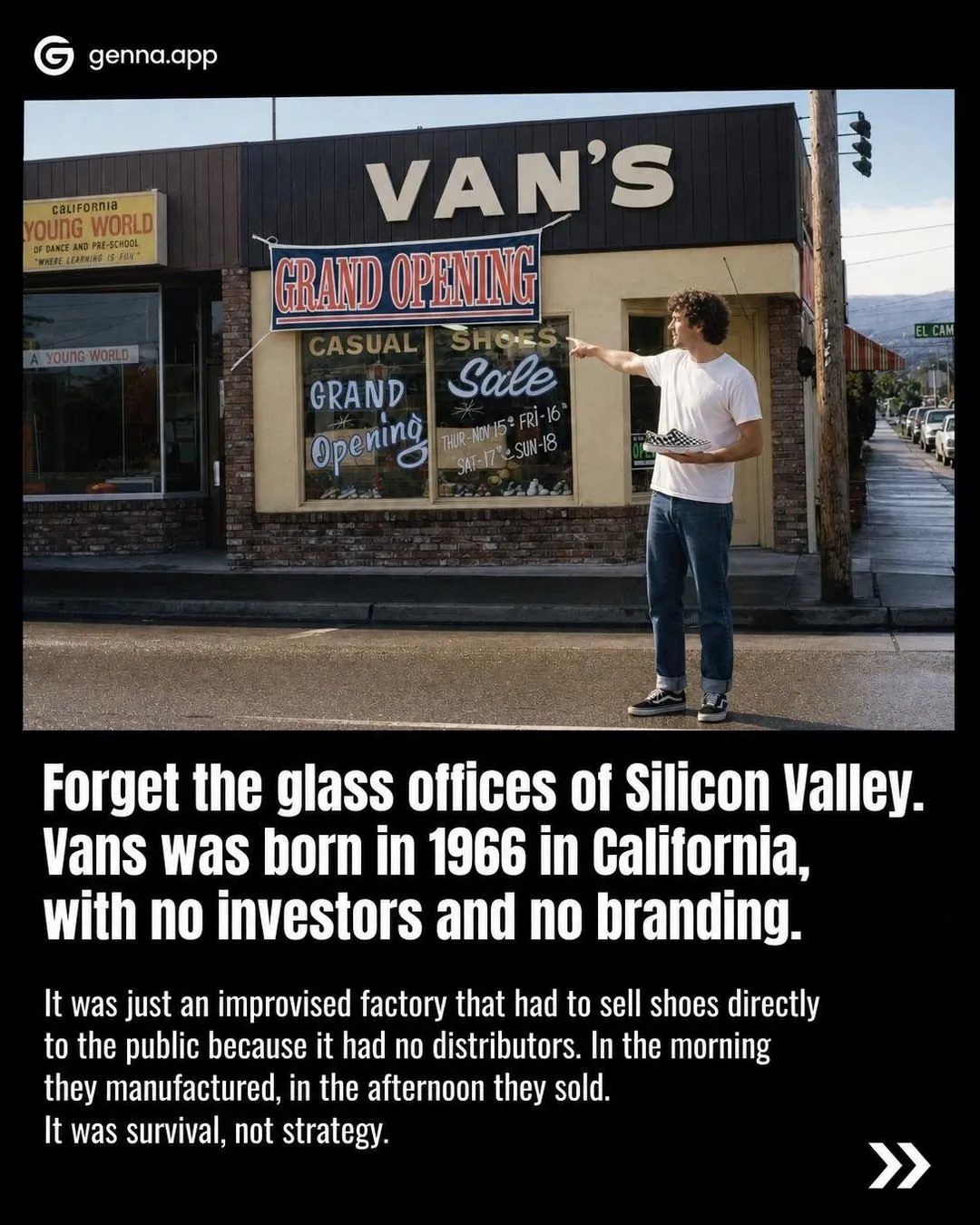 Vans: born from a mistake, a $4B street-culture empire — slide 2 of 10