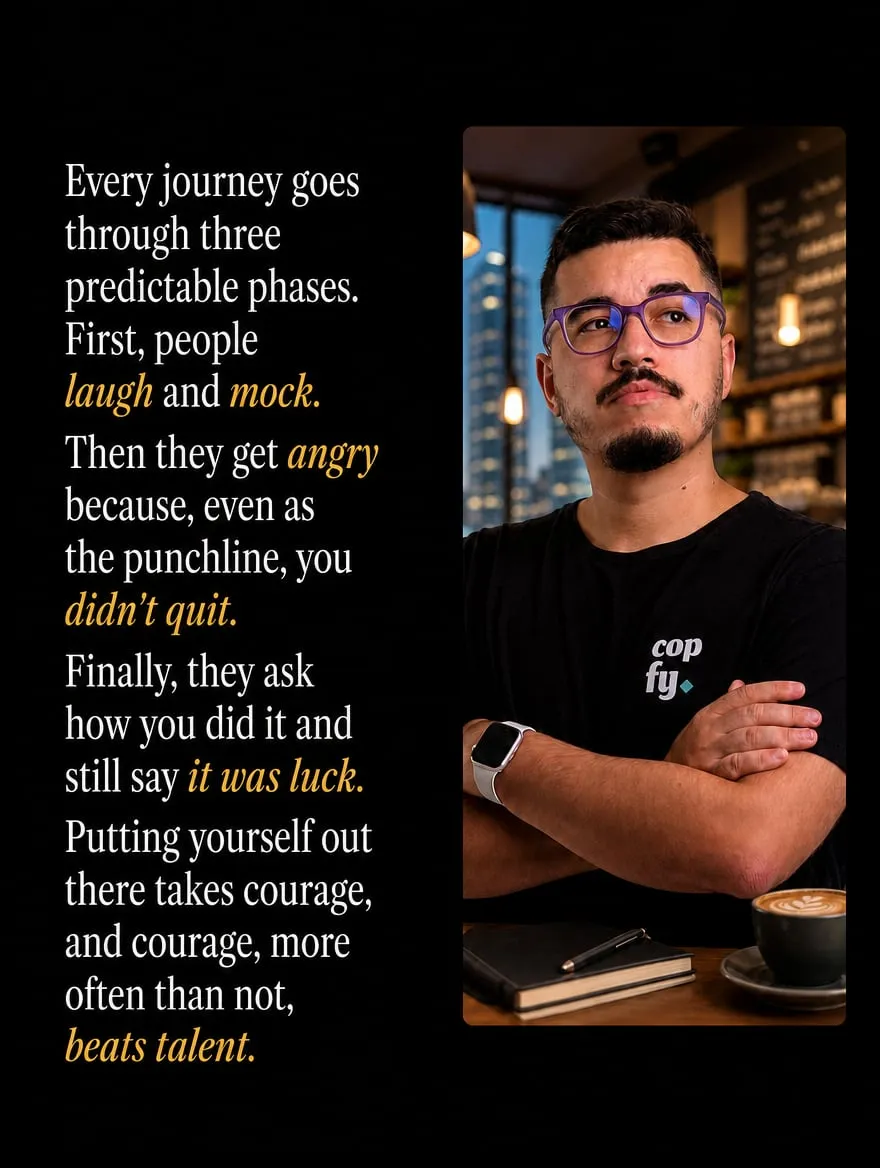 Yap Sessions: courage beats talent — slide 3 of 5